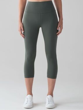 Lululemon Align Crop - Size 4 - Sage Green (maybe Dark Forest)